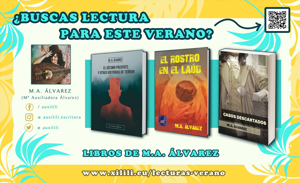 Libros para leer en verano. M.A. Álvarez, escritora. Mª Auxiliadora Álvarez.