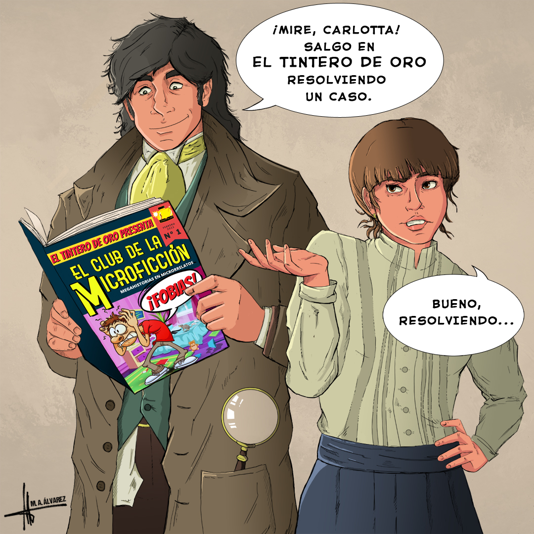 Novela Casos Descartados. Micro caso. ¡Rayos y truenos! El caso del espantapájaros.