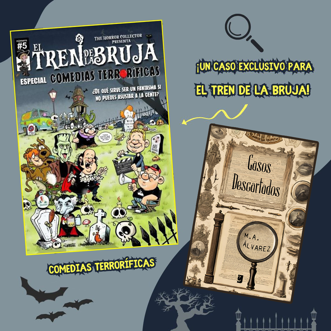 Novela Casos Descartados. El Caso de la Bruja