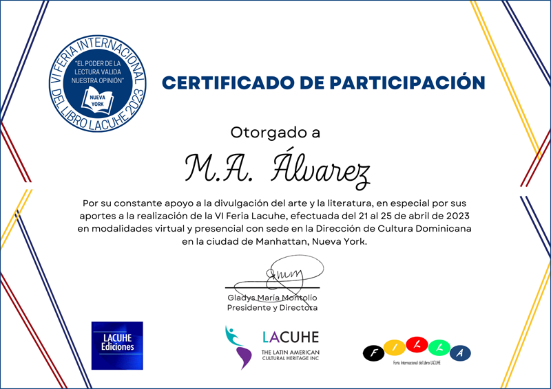 Novela El Rostro en el Laúd. M.A. Álvarez.